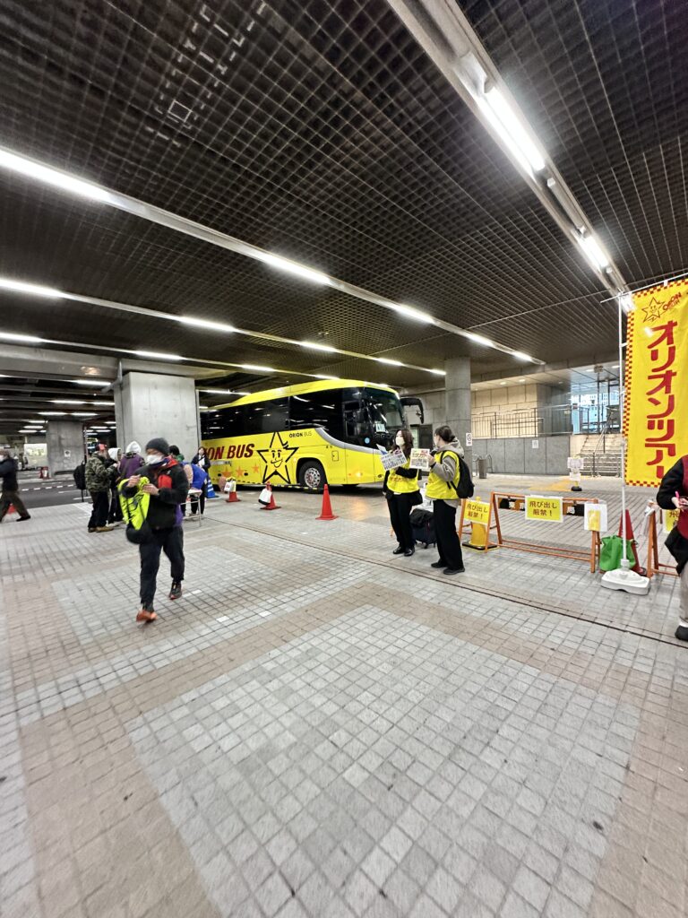 都庁地下の集合場所