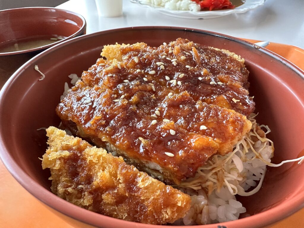 レストランスピカの信州名物ソースカツ丼