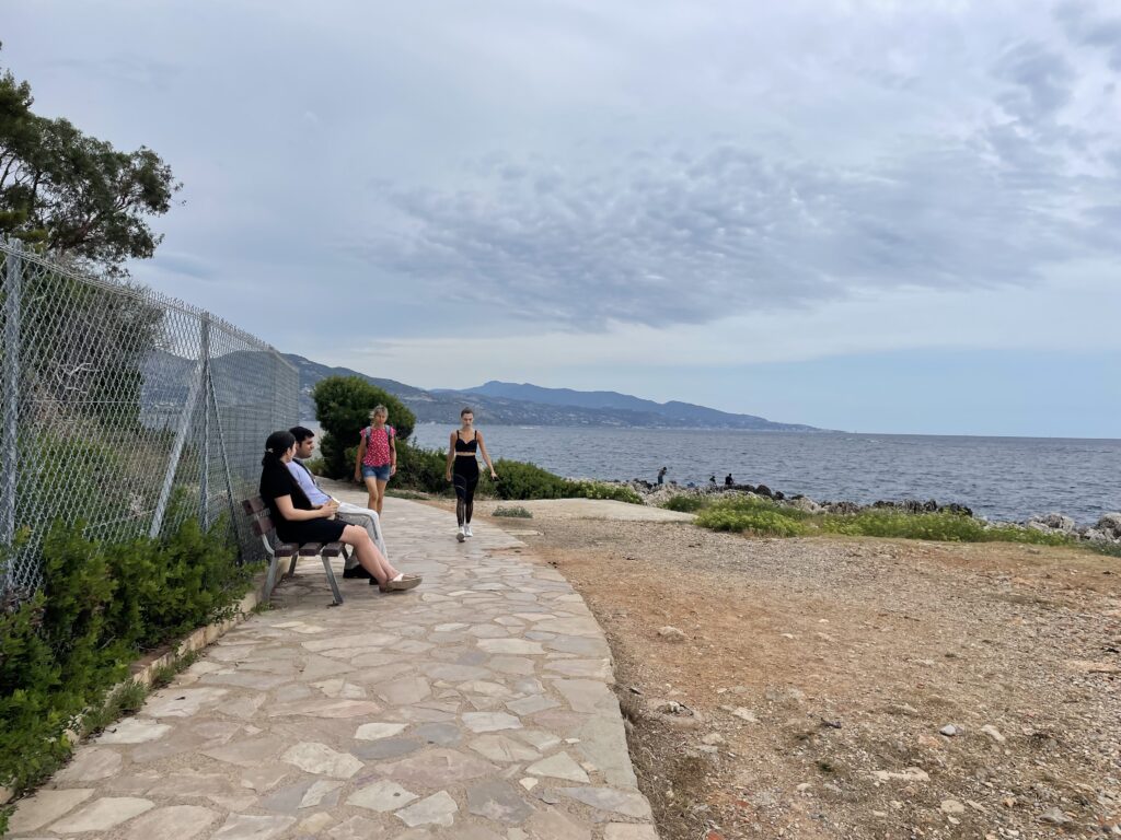 イタリアを見ながら走る